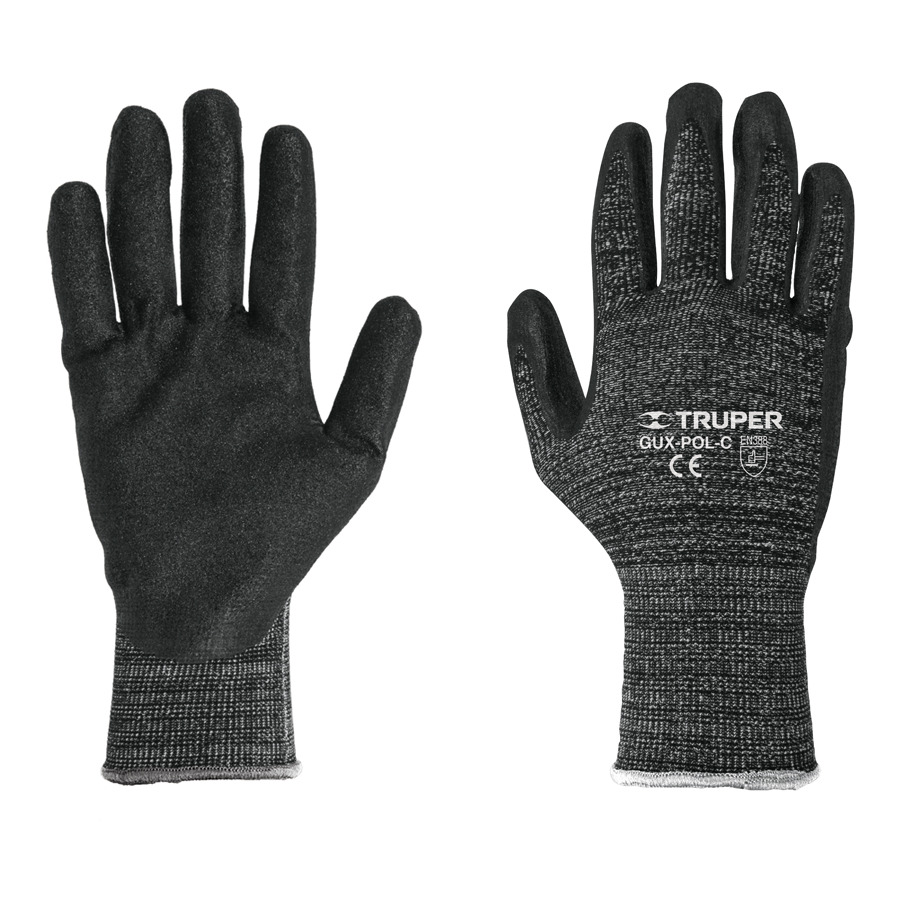 Перчатки защитные рабочие Truper, нейлон