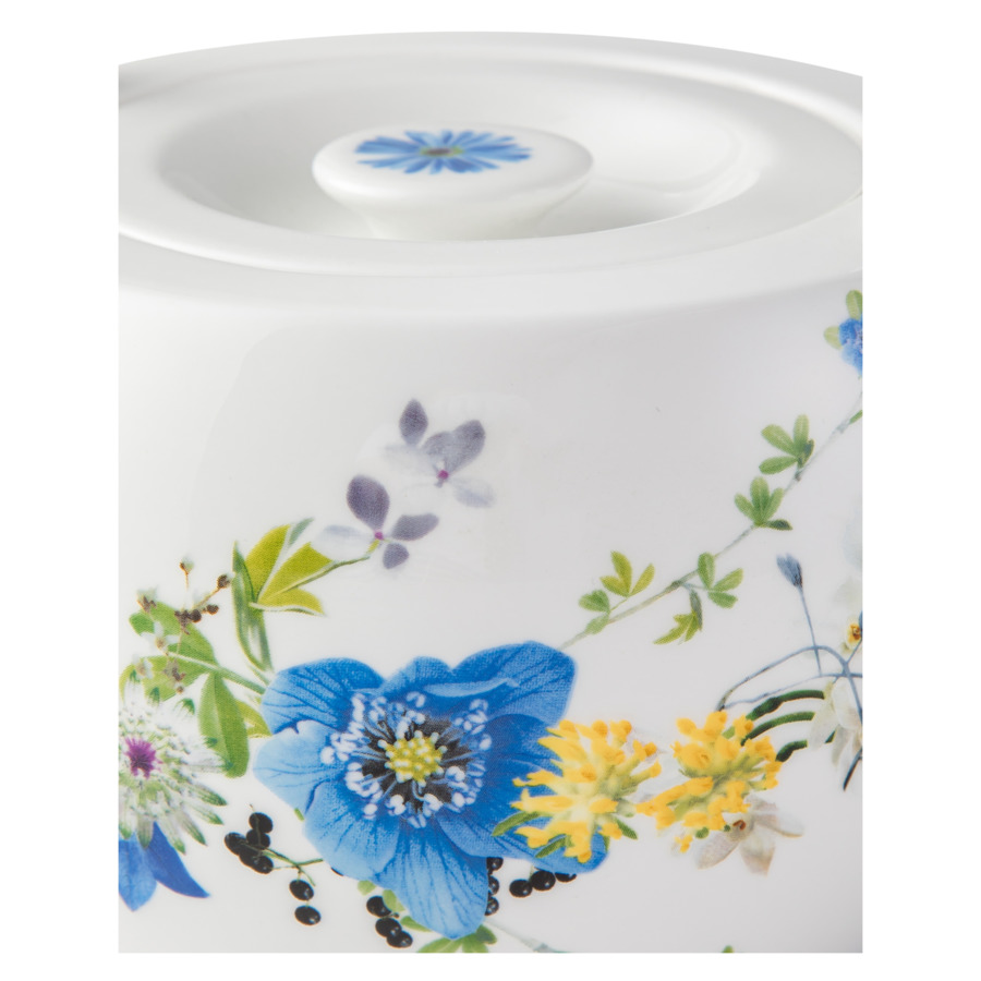 Сервиз чайный Rosenthal Альпийские цветы на 6 персон 21 предмет, фарфор костяной