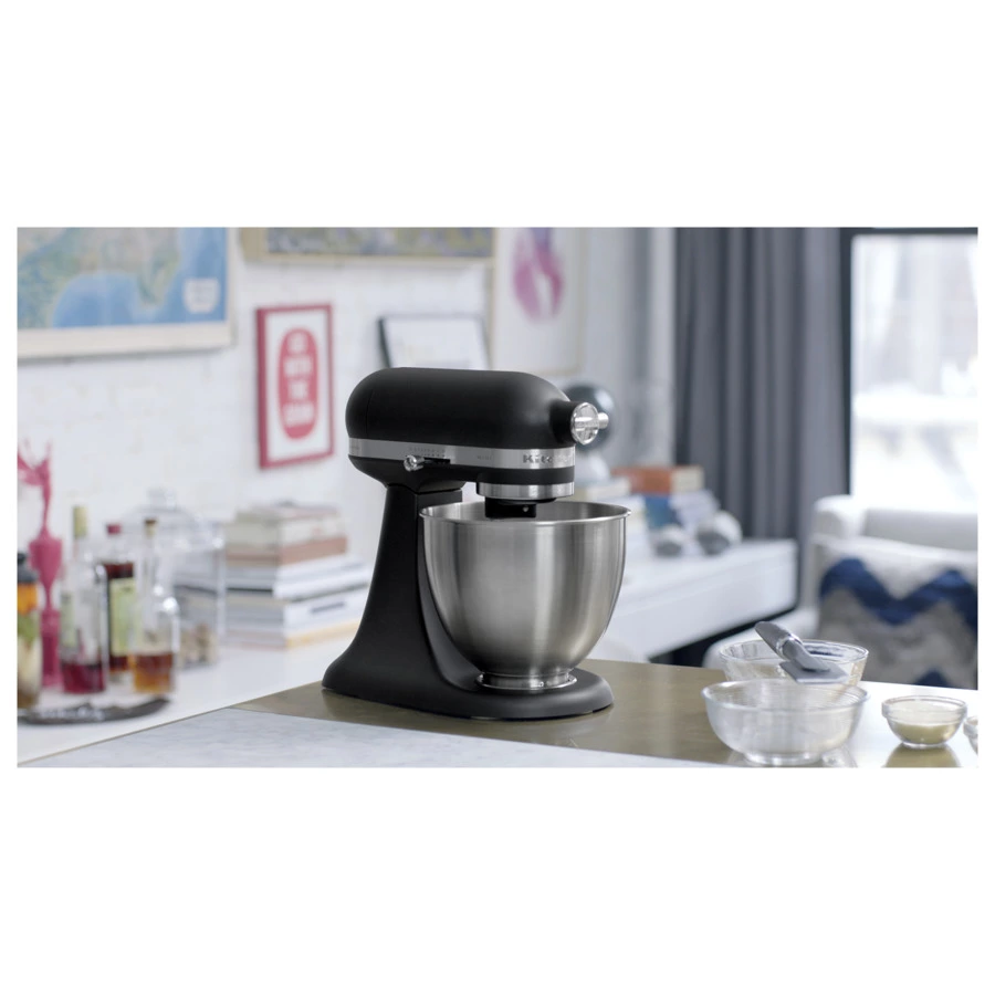 Миксер планетарный KitchenAid Artisan 3.3 л, черный чугун, 5KSM3311XEBK