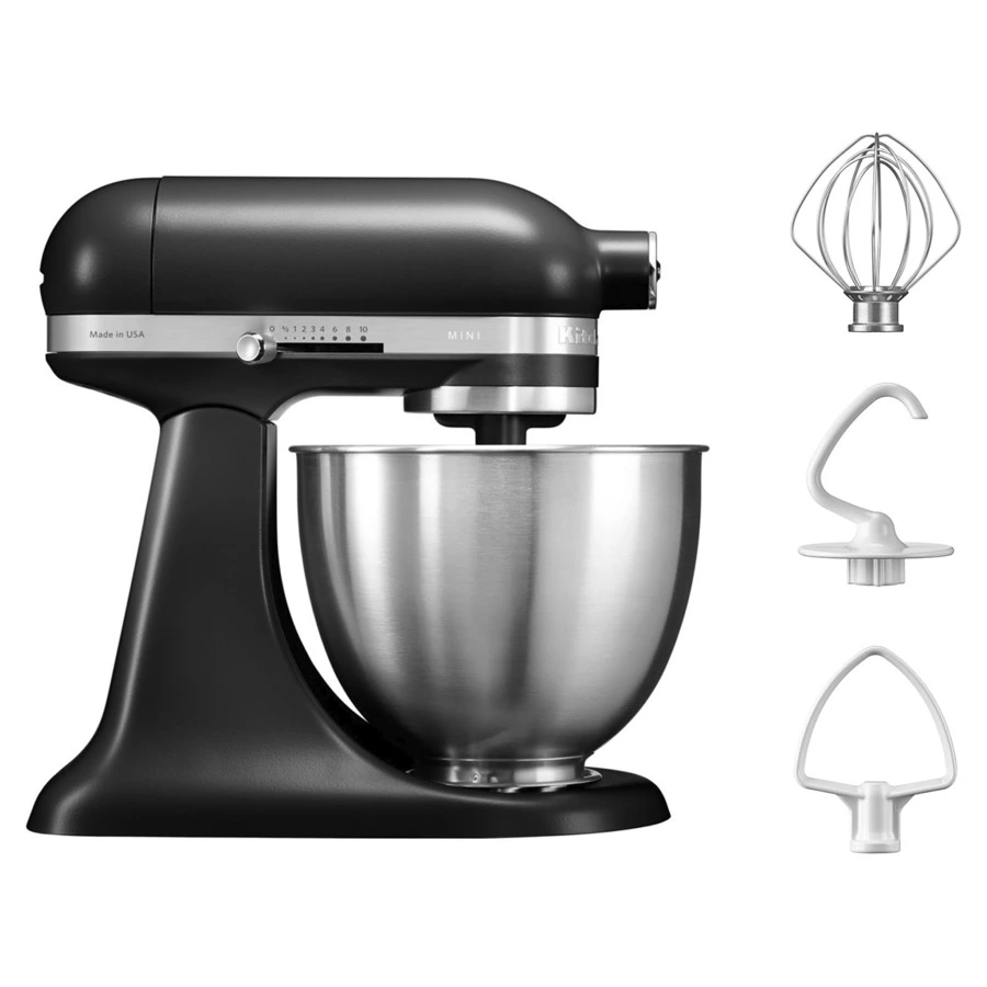 Миксер планетарный KitchenAid Artisan 3.3 л, черный чугун, 5KSM3311XEBK