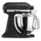 Миксер планетарный KitchenAid Artisan 4,8 л, 4 насадки, экран, 2 чаши, 5KSM175PSEBK, черный чугун