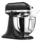 Миксер планетарный KitchenAid Artisan 4,8 л, 4 насадки, экран, 2 чаши, 5KSM175PSEBK, черный чугун
