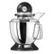 Миксер планетарный KitchenAid Artisan 4,8 л, 4 насадки, экран, 2 чаши, 5KSM175PSEBK, черный чугун