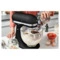 Миксер планетарный KitchenAid Artisan 4,8 л, 4 насадки, экран, 2 чаши, 5KSM175PSEBK, черный чугун