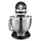 Миксер планетарный KitchenAid Artisan 4.8 л, 3 насадки, экран, чаша 3 л, 5KSM185PSEBK, черный чугун