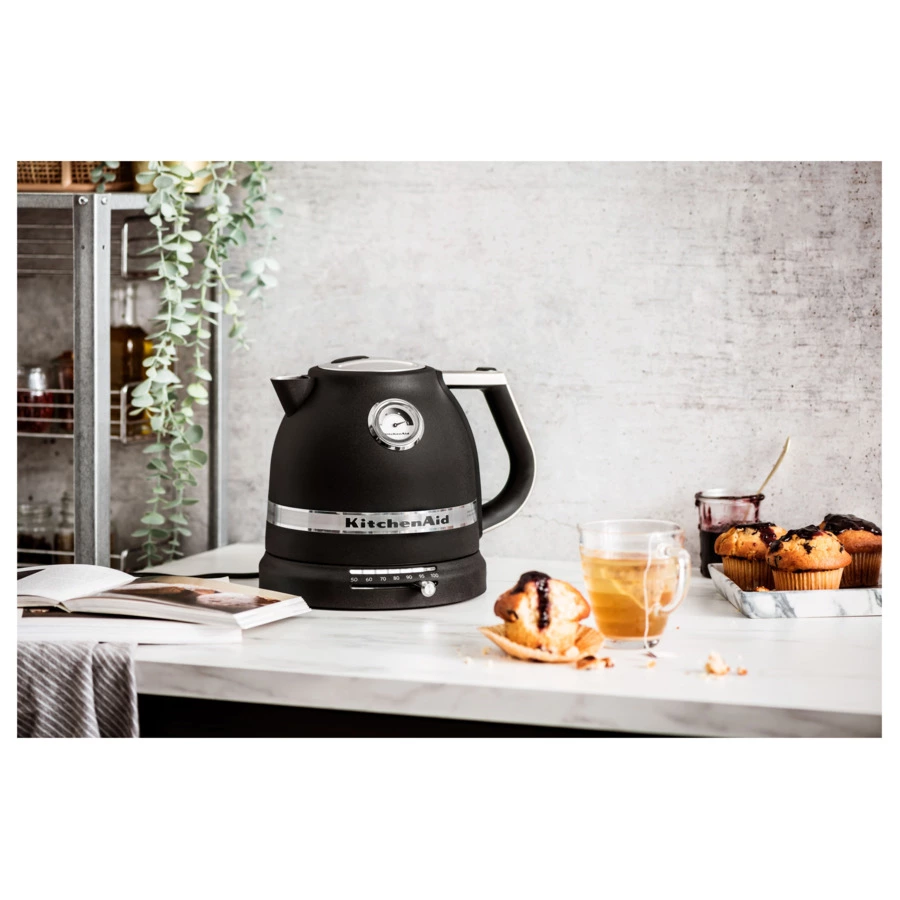 Чайник электрический KitchenAid Artisan 1,5 л, черный чугун, 5KEK1522EBK