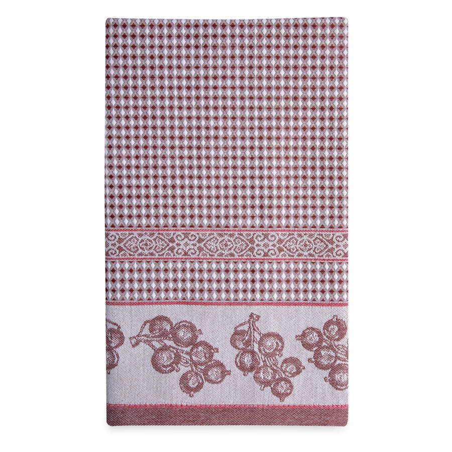 Набор кухонных полотенец с вышивкой Vingi Ricami Santorini 45x70 см, хлопок, 3 шт, в ассортименте