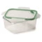 Контейнер прямоугольный SNIPS 1,5 л, 21x16,5x,8,8 см, для СВЧ и заморозки, пластик, зеленый
