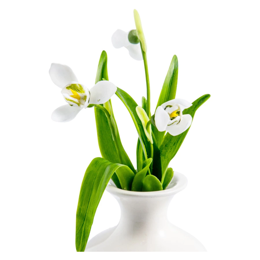Подснежники в вазе