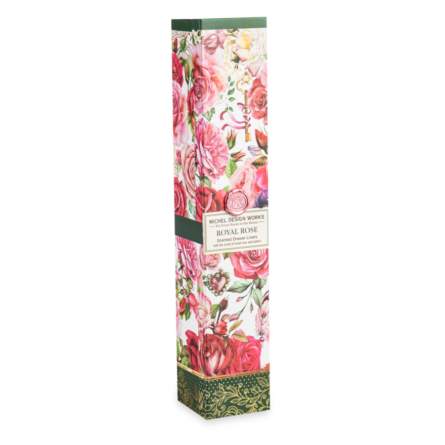 Парфюмированная бумага для гардероба Michel Design Works Королевская роза, 46х61 см, п/к