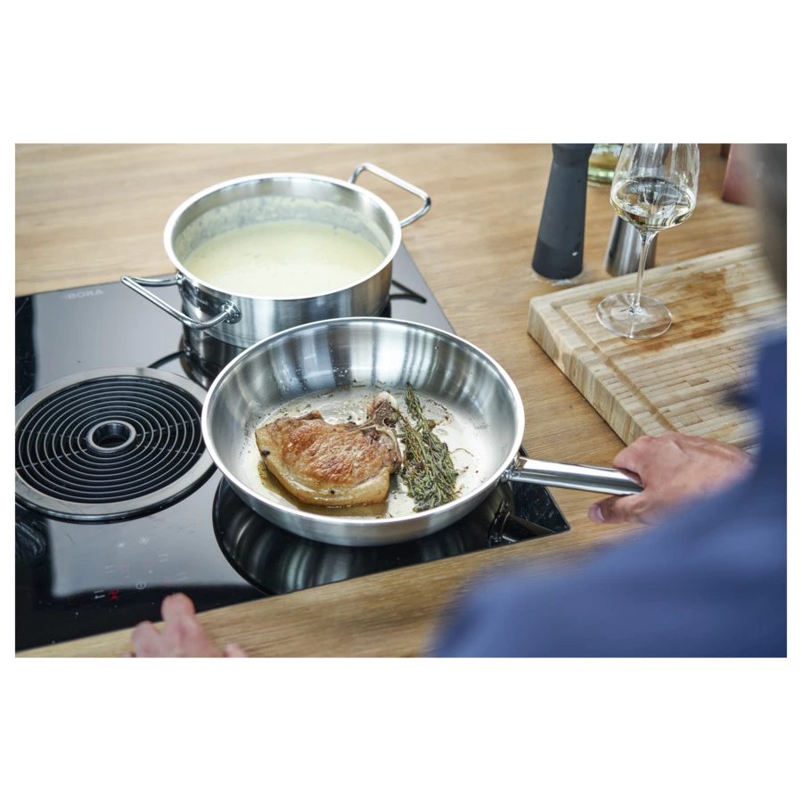 Сковорода Zwilling Pro 28 см, сталь нержавеющая, п/к