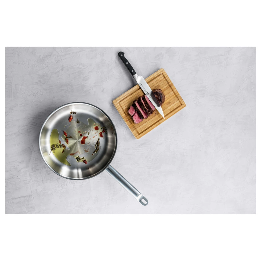 Сковорода Zwilling Pro 28 см, сталь нержавеющая, п/к