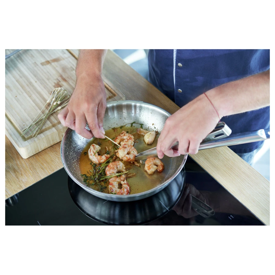 Сковорода Zwilling Pro 28 см, сталь нержавеющая, п/к