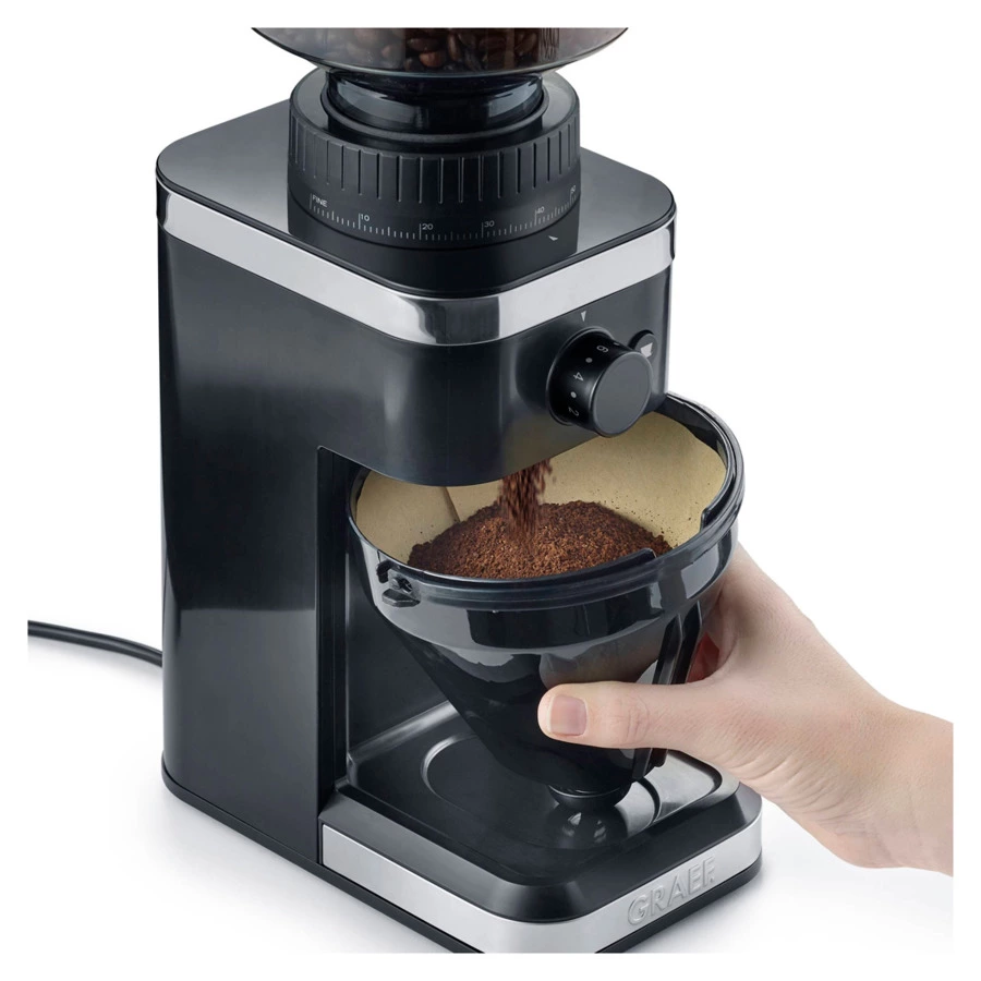 Кофемолка Graef CM 502 schwarz