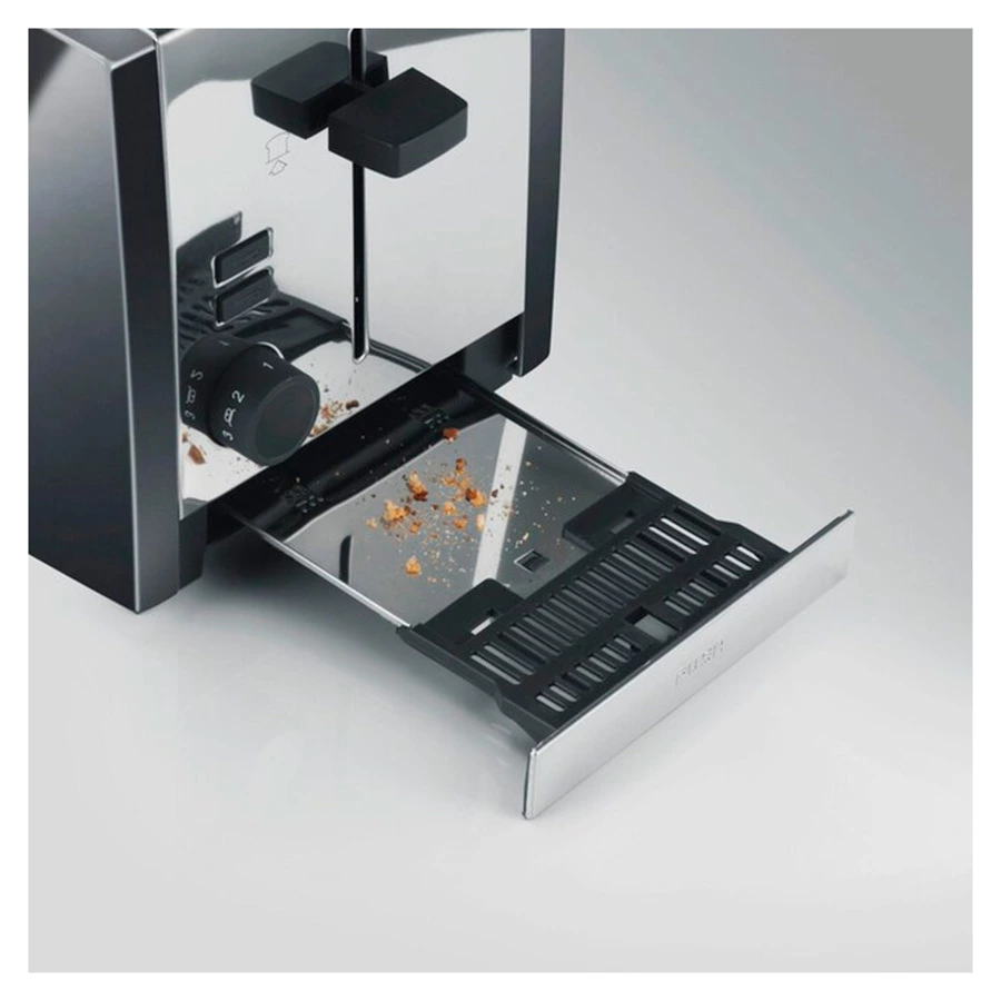 Тостер Graef TO 102, сталь нержавеющая, черный