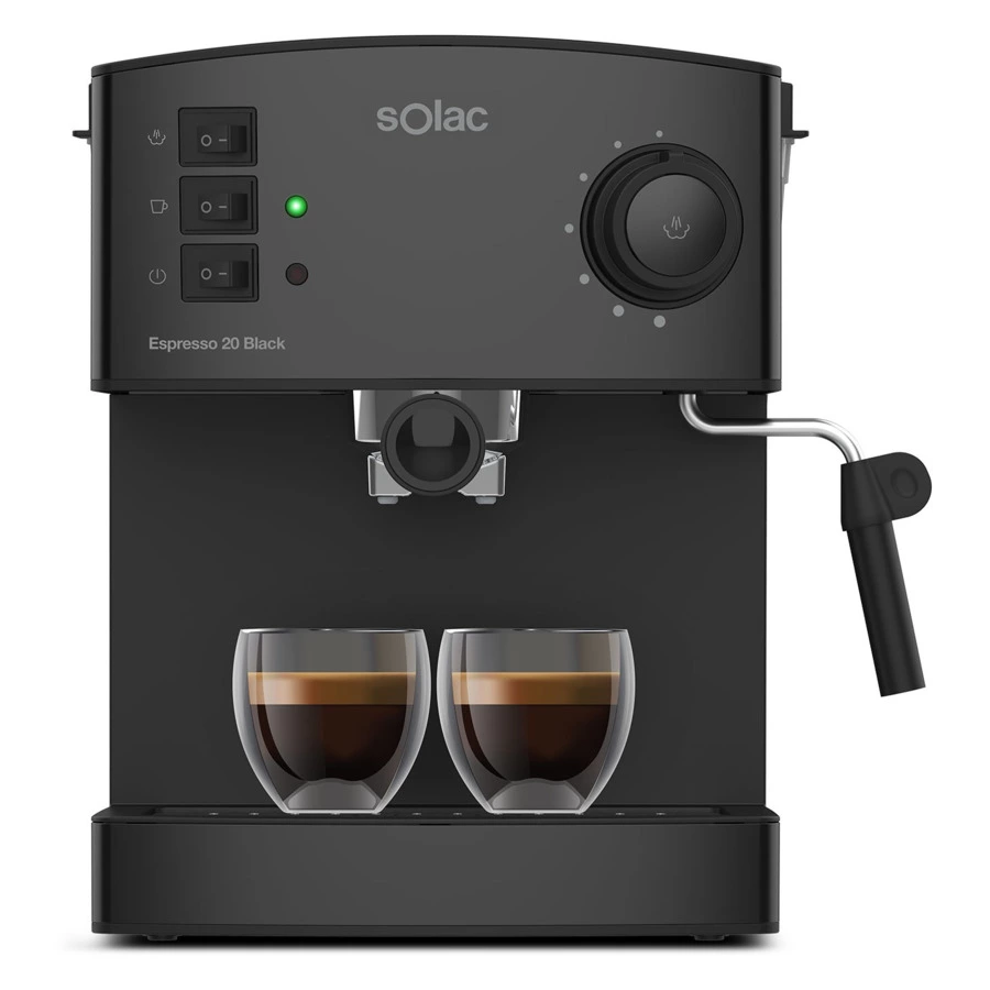Кофемашина Solac Espresso 20 Bar Black