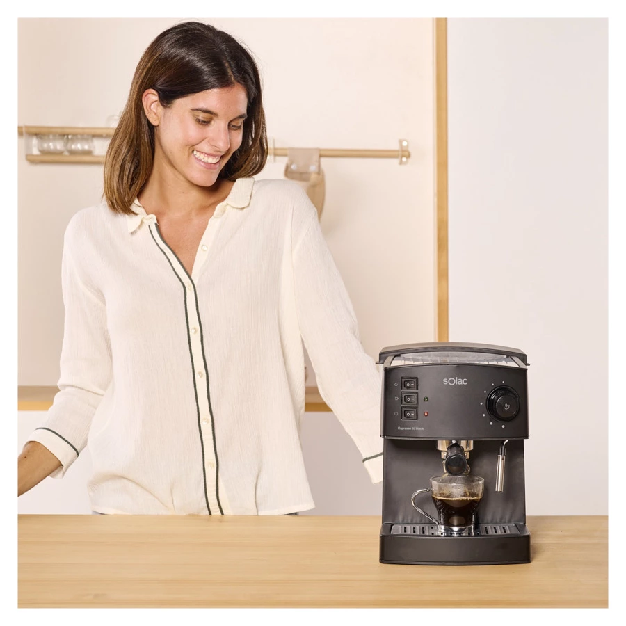 Кофемашина Solac Espresso 20 Bar Black