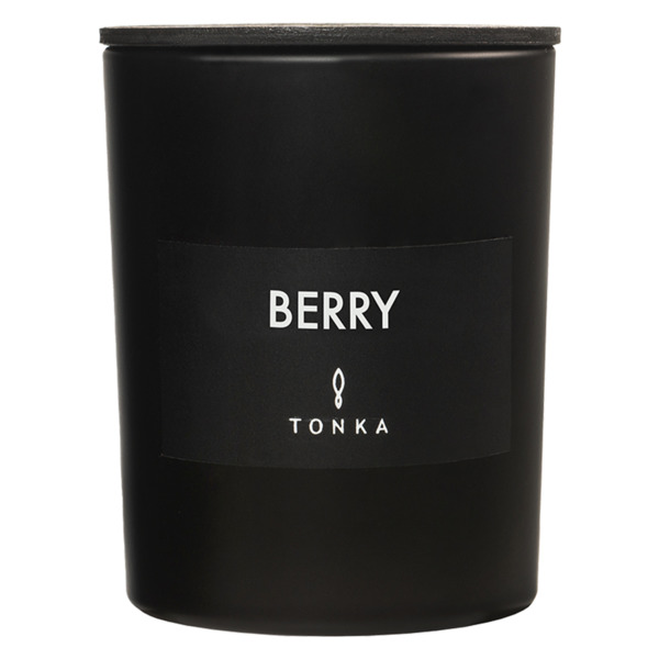 Свеча ароматическая Tonka Black matt Berry 250 мл