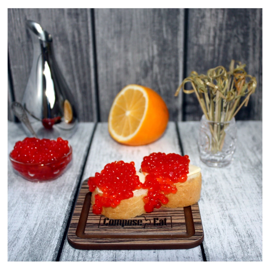 Подставка под кружку ComposeEat Fashion 10х10 см, композит, зебрано натуральный