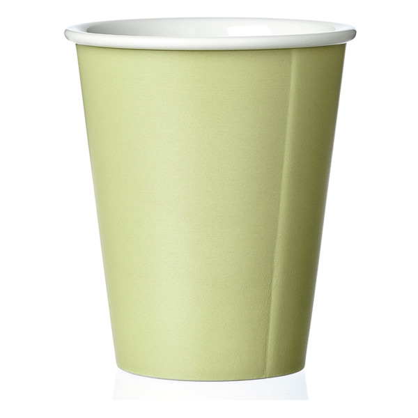 Стакан чайный Viva Scandinavia Laurа 200 мл, фарфор твердый, светло-зеленый - Sale