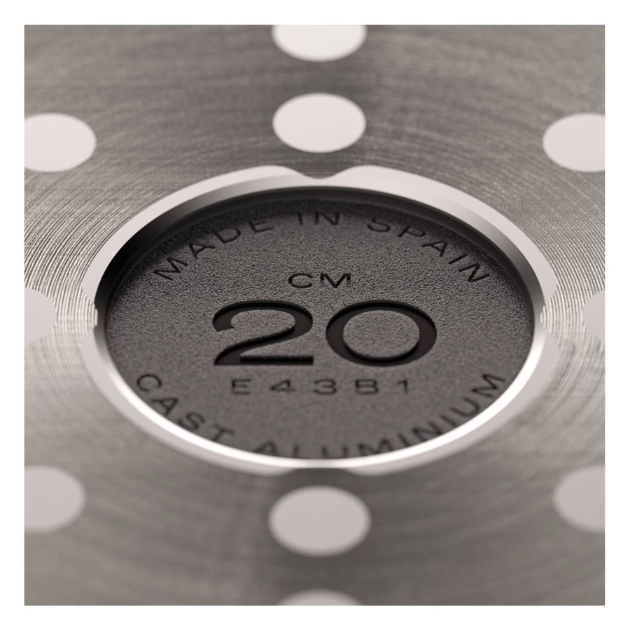 Сковорода индукционная Valira Aire 20х5,2 см, литой алюминий