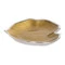 Чаша Argenesi Foglia 15 см, золотая, стекло