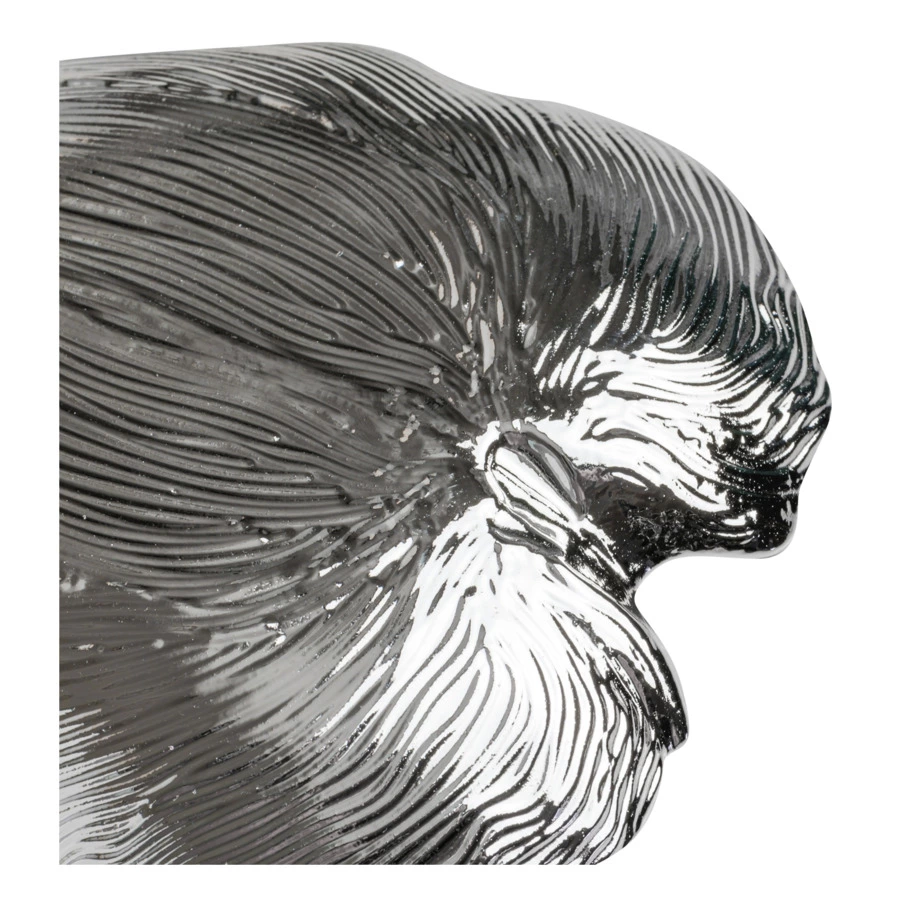 Чаша Argenesi Foglia 15 см, золотая, стекло