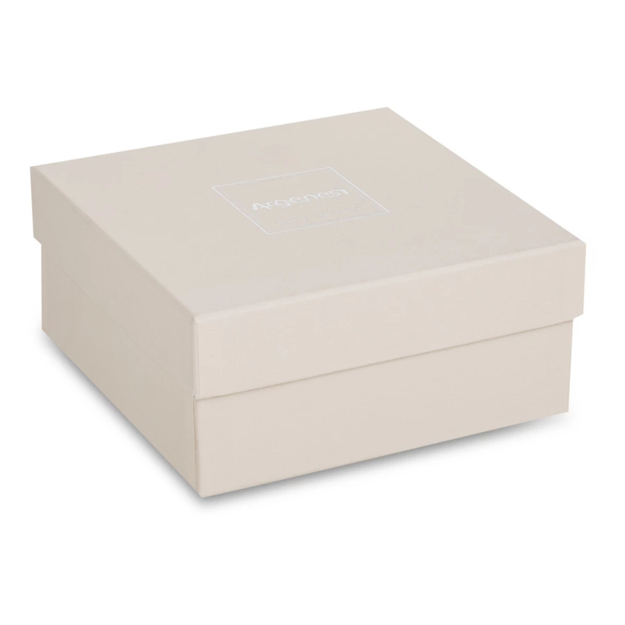 Чаша Argenesi Foglia 15 см, красная, стекло