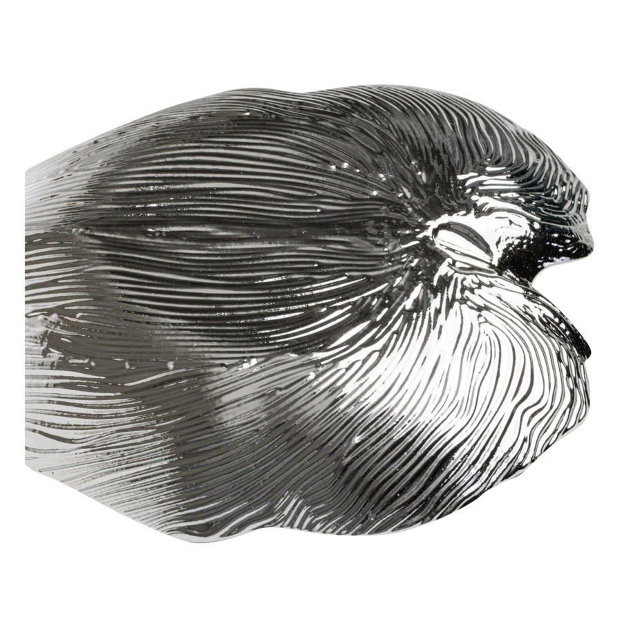 Чаша Argenesi  Foglia 15 см, небесно-голубая, стекло