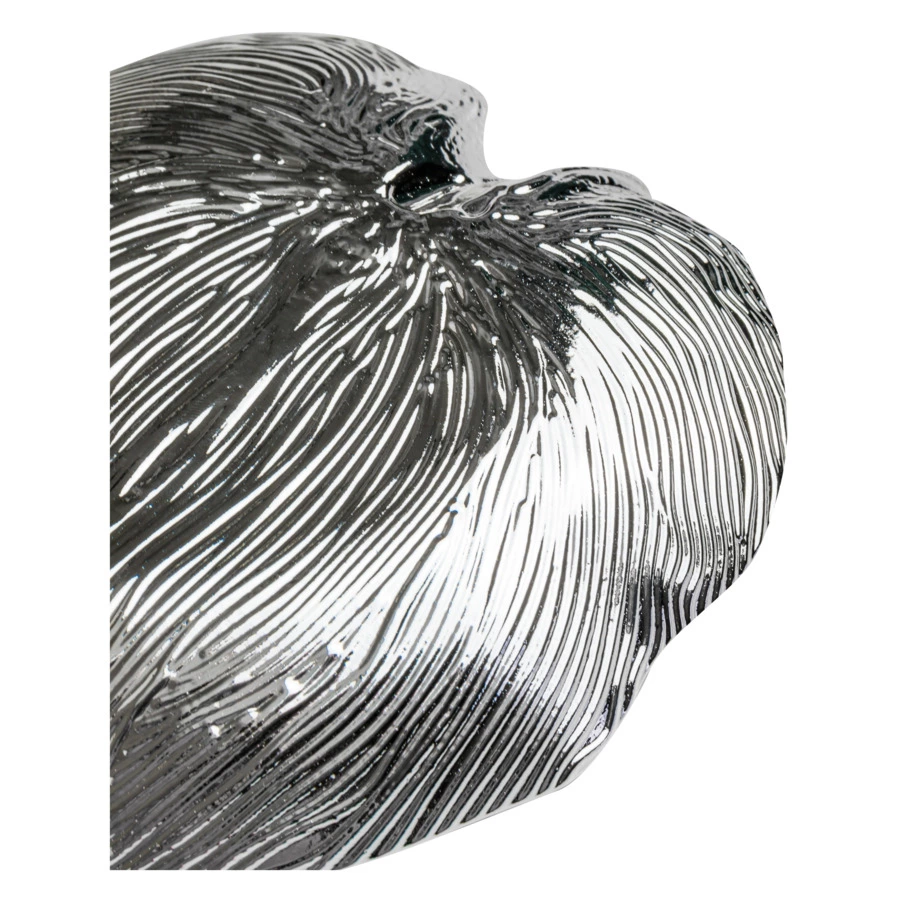 Чаша Argenesi  Foglia 15 см, небесно-голубая, стекло