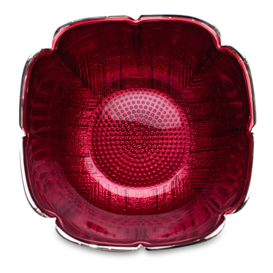 Чаша Argenesi Tulipano 22х10 см, бледно-розовая, стекло