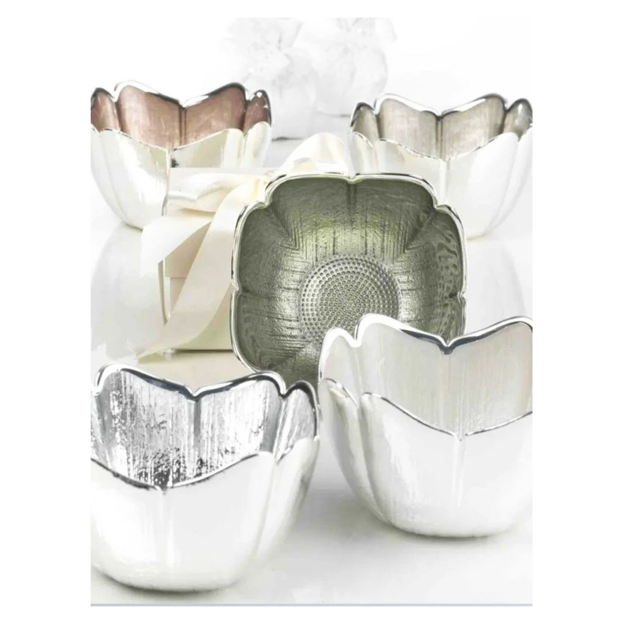 Чаша Argenesi Tulipano 14х8,5 см, песочная, стекло