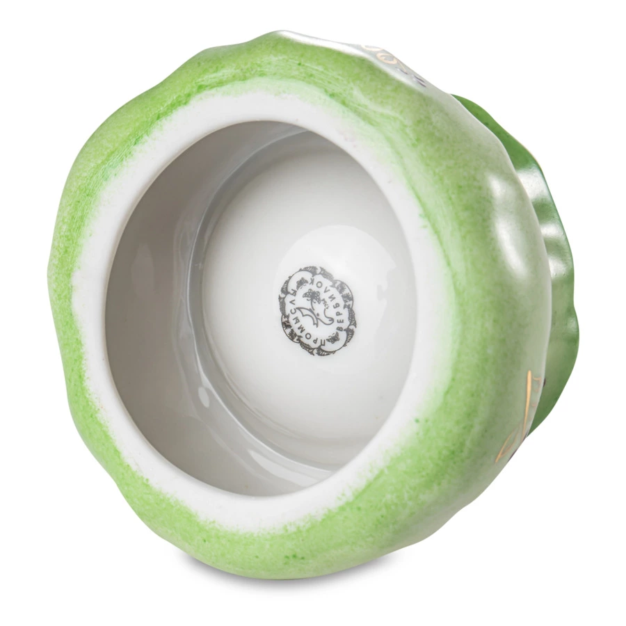 Подставка под яйцо Франц Гарднер в Вербилках Мешочек белая, фарфор, п/к