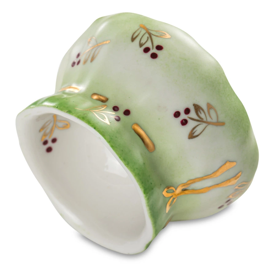 Подставка под яйцо Франц Гарднер в Вербилках Мешочек белая, фарфор, п/к