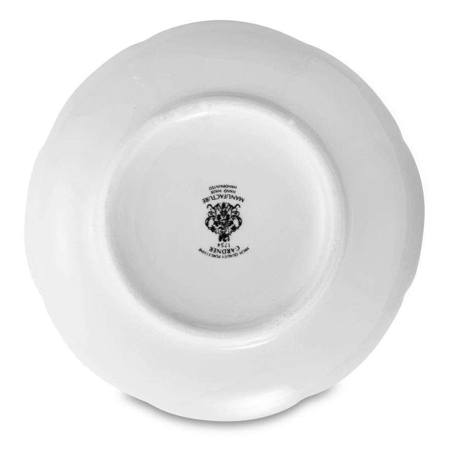 Сервиз чайный Франц Гарднер в Вербилках Кузнецовский на 6 персон 15 предметов, позолота, фарфор