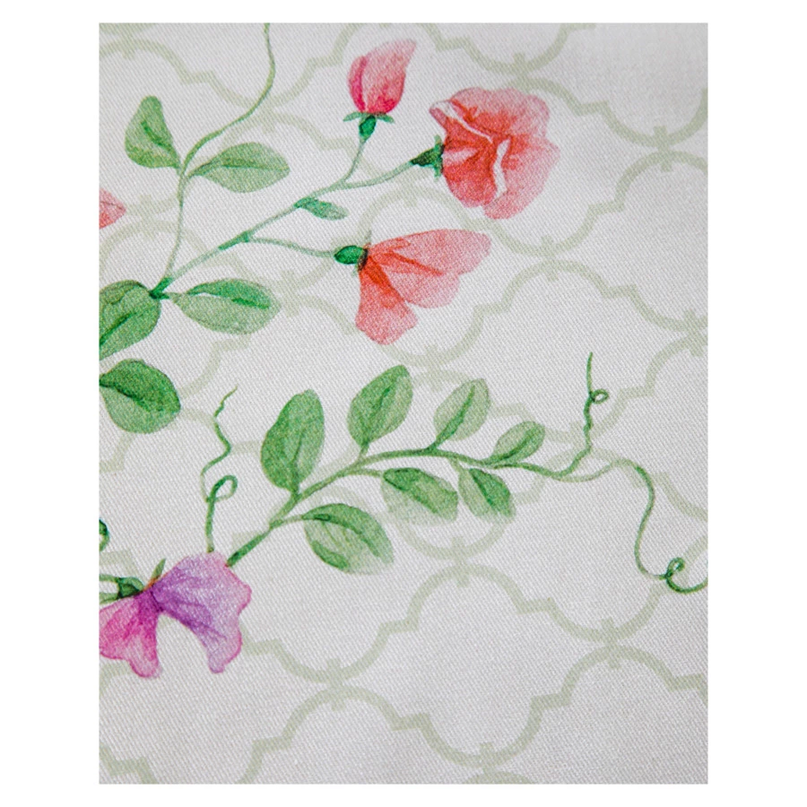 Скатерть прямоугольная Mix&Match Home Душистый горошек 168х250 см, хлопок, п/к