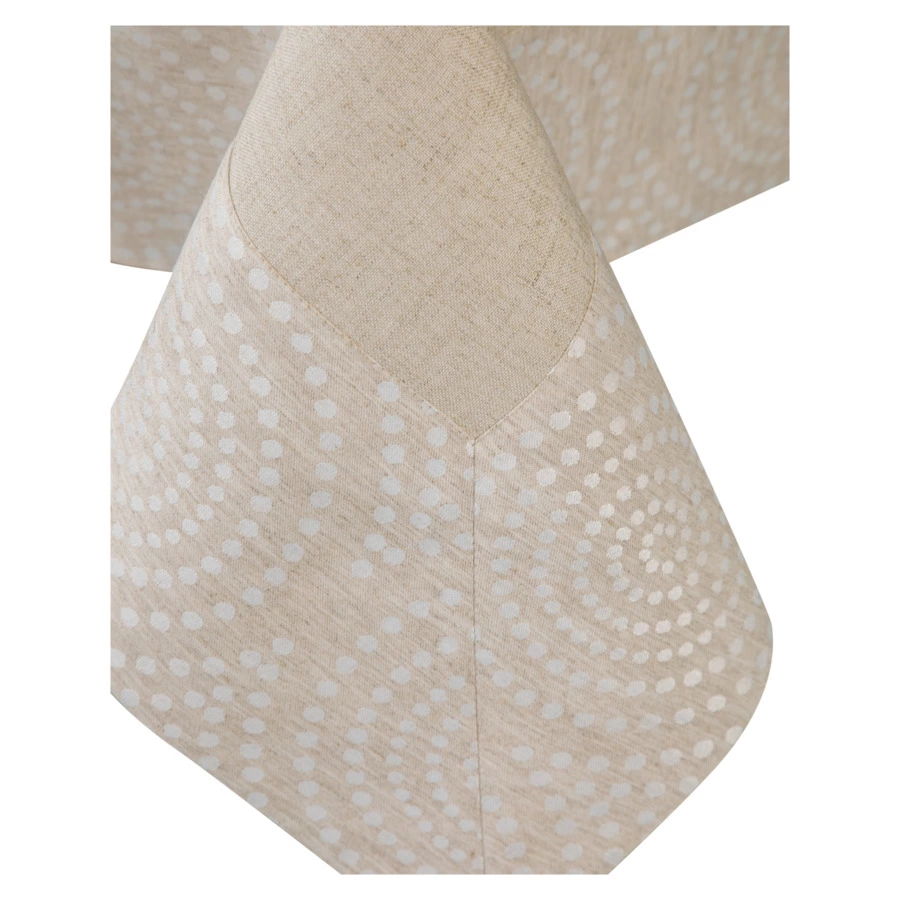 Скатерть прямоугольная Mix&Match Home Меридиан 150х350 см, лен, п/к