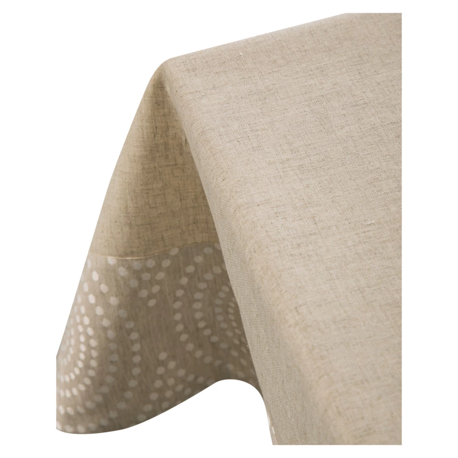 Скатерть прямоугольная Mix&Match Home Меридиан 150х350 см, лен, п/к