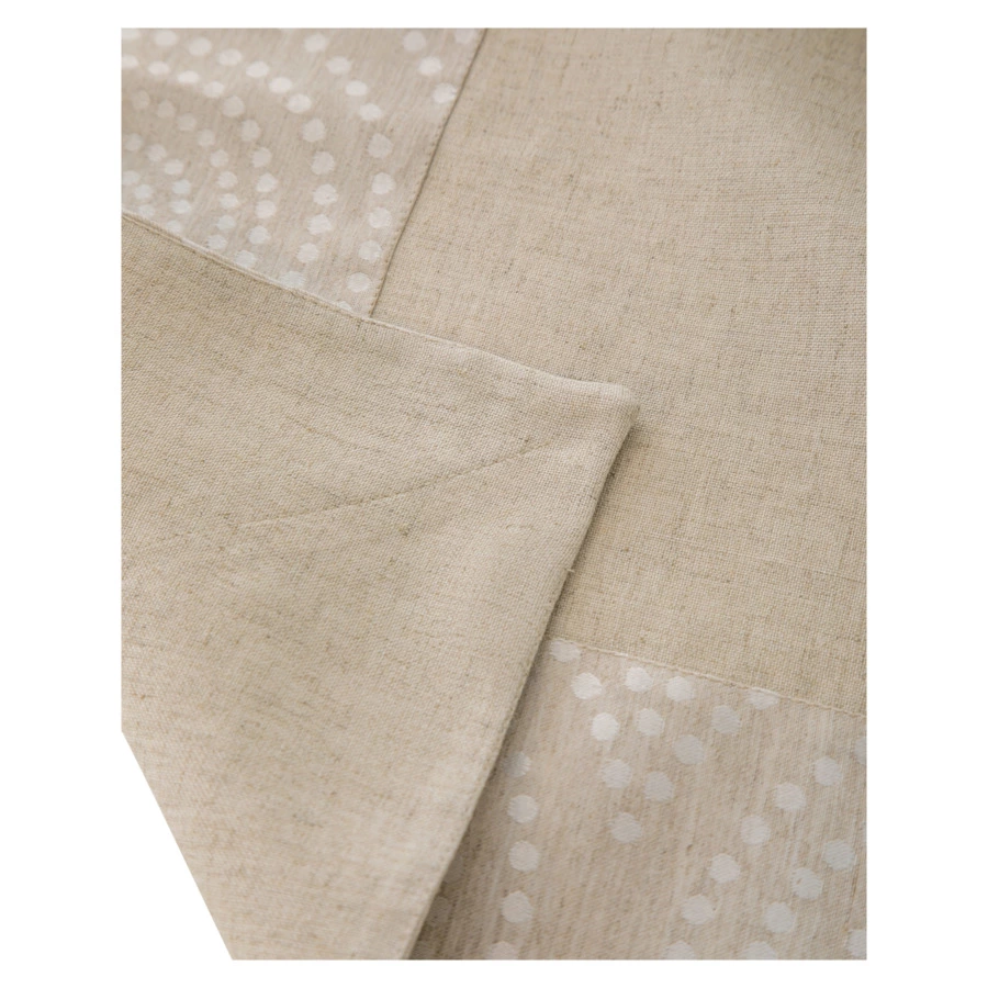 Скатерть прямоугольная Mix&Match Home Меридиан 150х350 см, лен, п/к