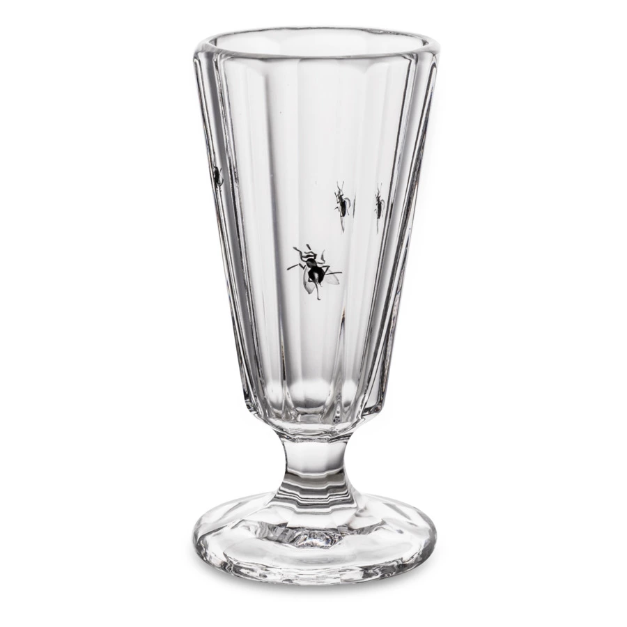 Набор рюмок-лафитников Бахметевъ1764 Под мухой 50 мл, 5 шт, хрусталь, ручная роспись - Sale