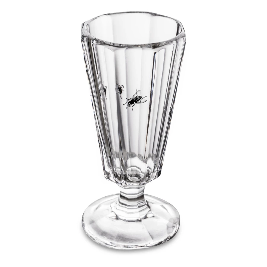 Набор рюмок-лафитников Бахметевъ1764 Под мухой 50 мл, 5 шт, хрусталь, ручная роспись - Sale