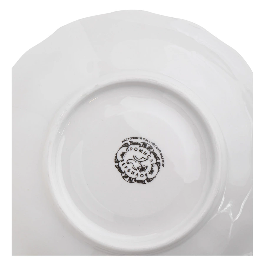 Чашка чайная с блюдцем Франц Гарднер в Вербилках Шахерезада 270 мл, фарфор твердый