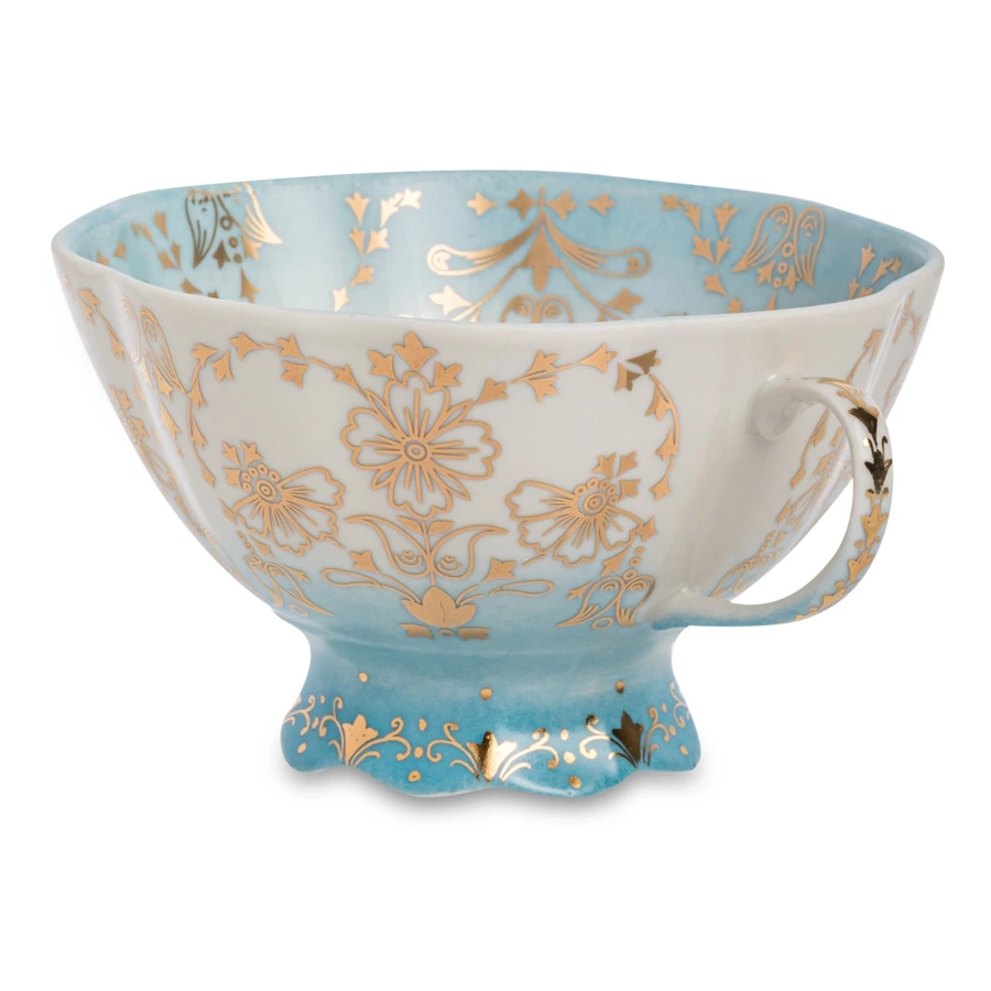 Чашка чайная с блюдцем Франц Гарднер в Вербилках Шахерезада 270 мл, фарфор твердый