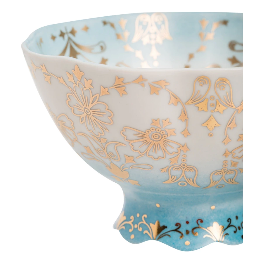 Чашка чайная с блюдцем Франц Гарднер в Вербилках Шахерезада 270 мл, фарфор твердый