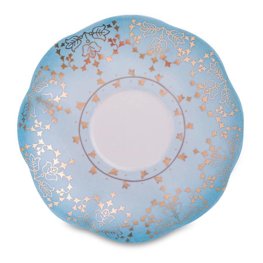 Чашка чайная с блюдцем Франц Гарднер в Вербилках Шахерезада 270 мл, фарфор твердый