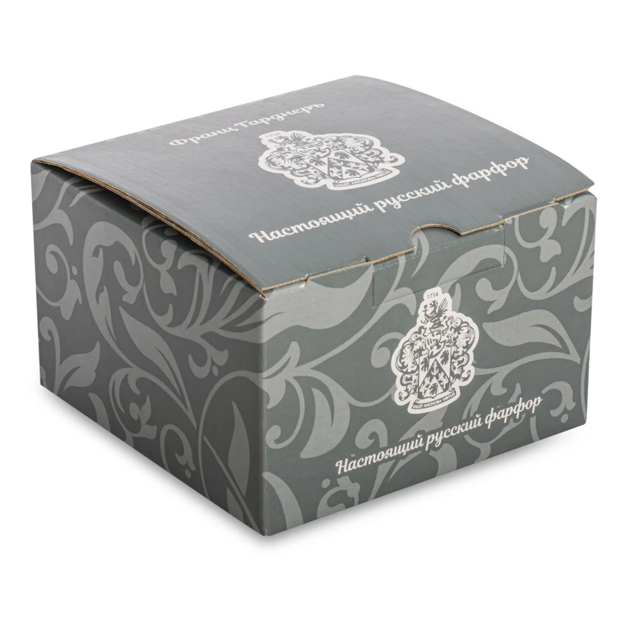 Чашка чайная с блюдцем Франц Гарднер в Вербилках Золотая вуаль, фарфор твердый