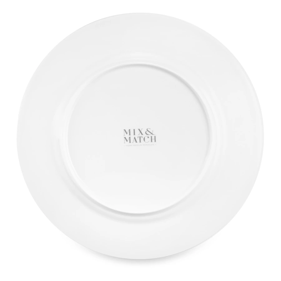 Набор тарелок закусочных Mix&Match Home Олимп 23 см, 6 шт, фарфор