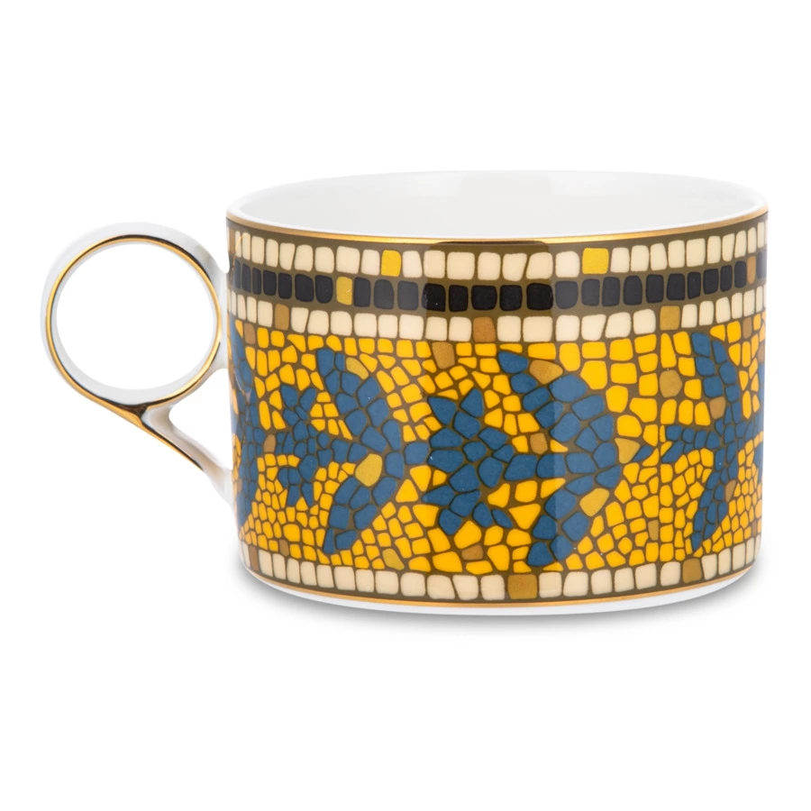 Набор чашек чайных с блюдцем Mix&Match Home Олимп, 2 шт, фарфор, п/к