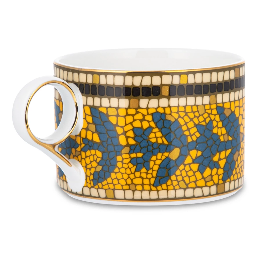 Набор чашек чайных с блюдцем Mix&Match Home Олимп, 2 шт, фарфор, п/к