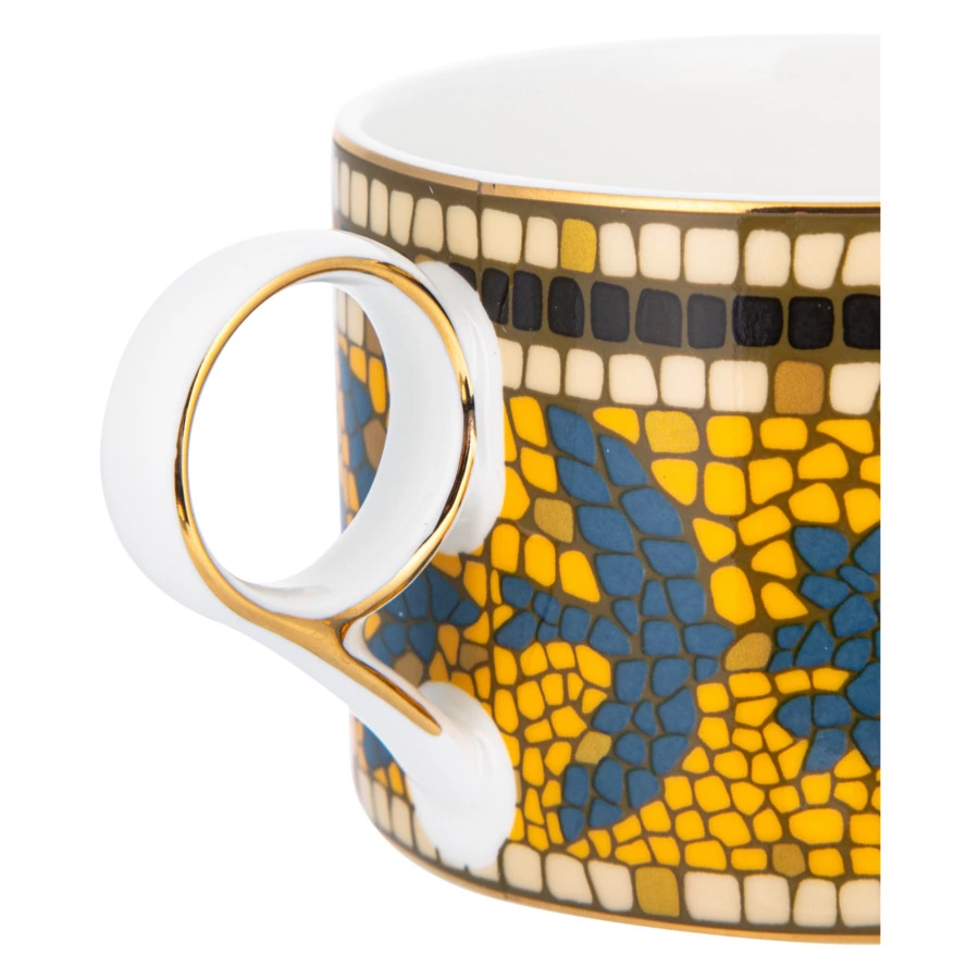 Набор чашек чайных с блюдцем Mix&Match Home Олимп, 2 шт, фарфор, п/к